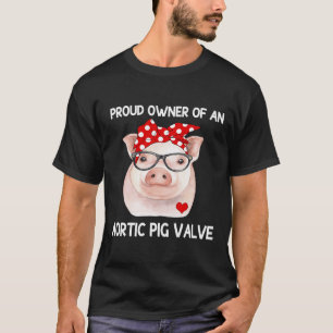 Ägare till en Aortic Gris Valve Heart Disease Awar T Shirt
