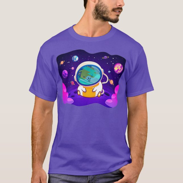 Ägare till hamster i Astro Hamster T Shirt (Framsida)