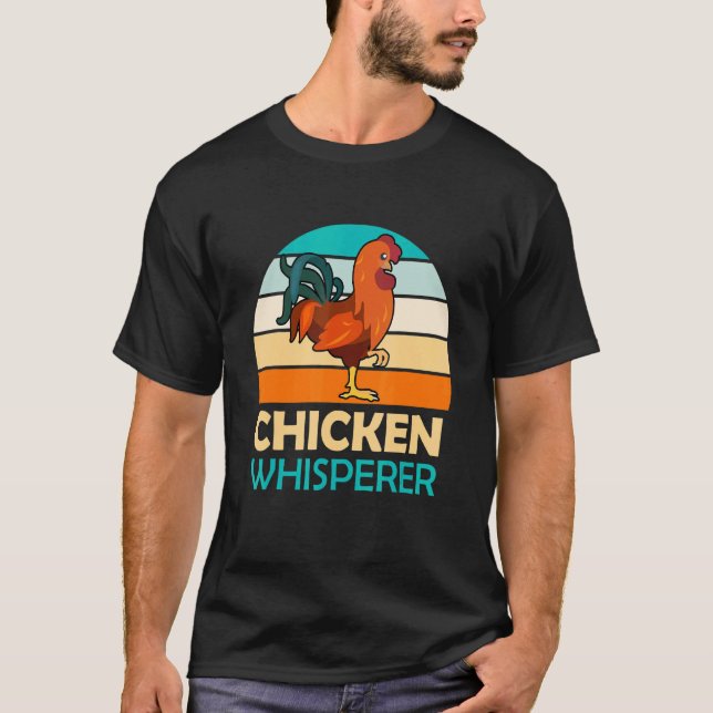 Ägare till höns som föder viskdjur Fjäderfä T Shirt (Framsida)