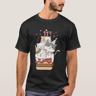 Ägare till katter 11:e sällskapsdjur t shirt