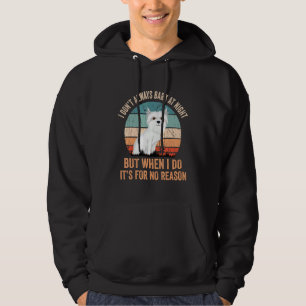 Ägare till maltesiska Hund Barking Breed Puppy Pap Hoodie