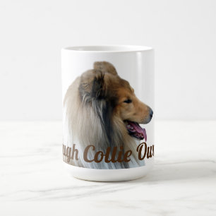 Ägare till råkollie kaffemugg