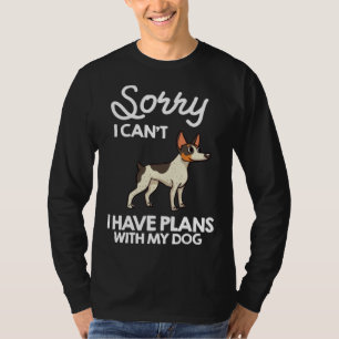 Ägare till råtta terrier hundvalpar t shirt