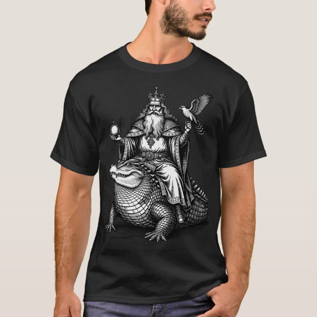 Agares och det Uråldriga Odjuret T Shirt (Framsida)
