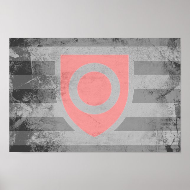 ÄGARSTOLTSHET FLAGGA POSTER (Framsidan)