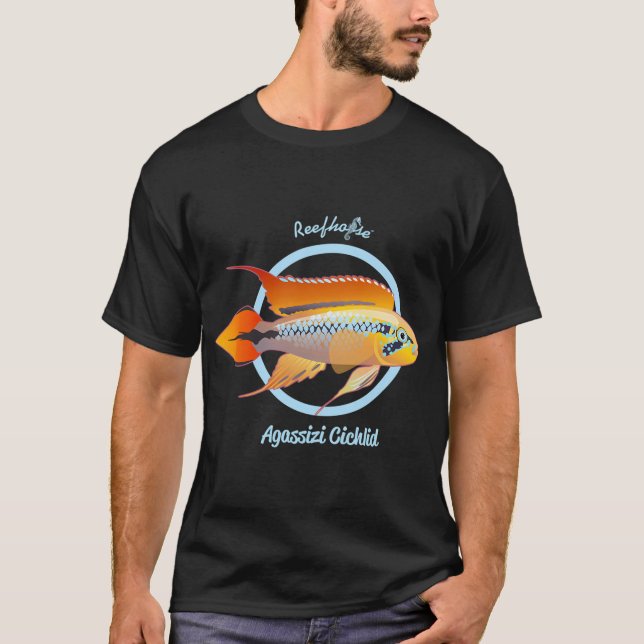 Agassiz Cichlide T Shirt (Framsida)