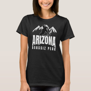 Agassiz Peak Arizona Nordic Skiing Classy & Coola T Shirt