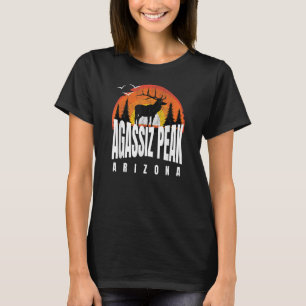 Agassiz Peak Arizona Västindiou Scenia Sunrise Aga T Shirt