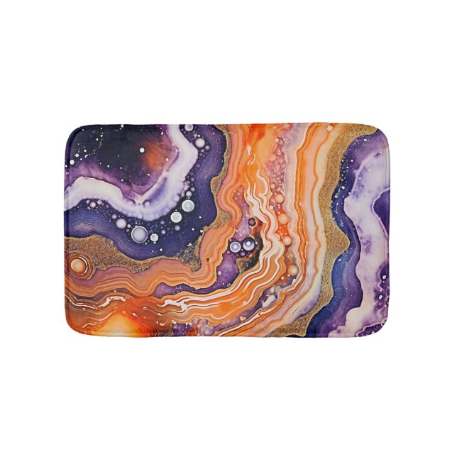 Agate Art Bath Mat Badrumsmatta (Framsidan)