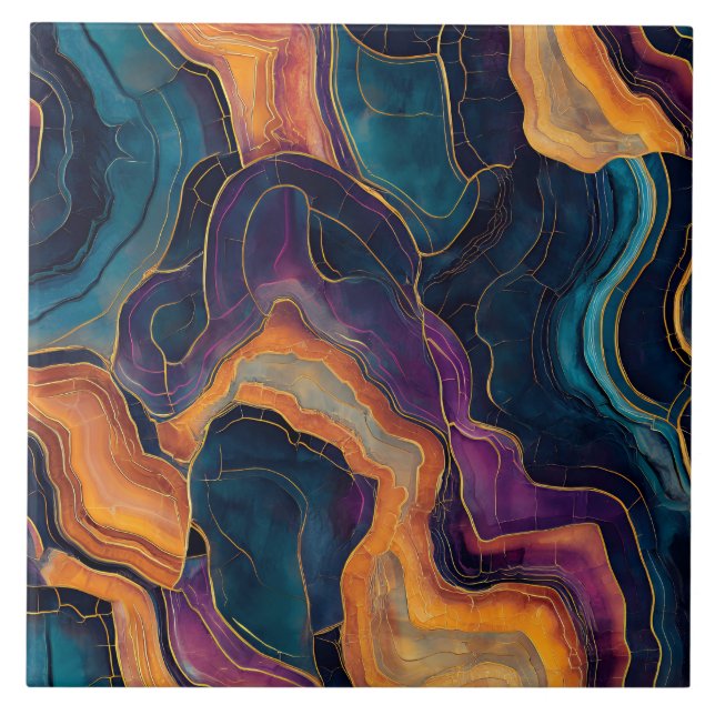 Agate Art Keramisk Kakel (Framsidan)
