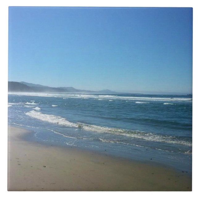 Agate Beach, Oregon Kakelplatta (Framsidan)