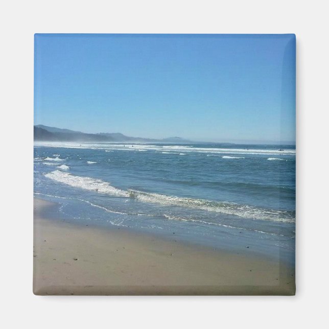 Agate Beach, Oregon Magnet (Framsidan)