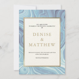 Agate Collection Omphalodes Blå Inbjudan