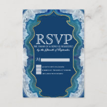 Agate Elegant Söt Blue Teal Geode Mönster