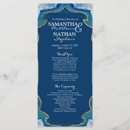 Agate Elegant Söt Blue Teal Geode Program