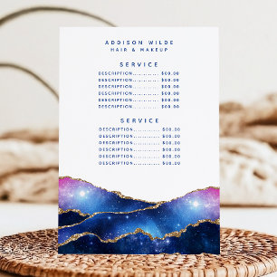 Agate Galaxy Celestial Stars Salong Service Pris Meny