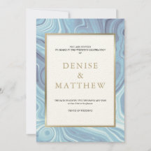 Agate Kollektion Omphalodes Blå Inbjudan