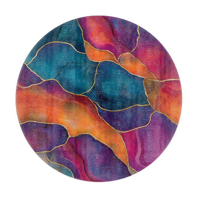 Agate konst skärbräda (Framsidan)