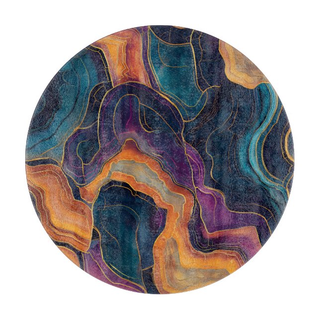 Agate konst skärbräda (Framsidan)