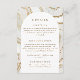 Agate Kvarts Bakgrundsinformation Inkapslingskort Tilläggskort