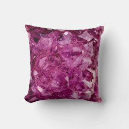 Agate Lila Crystal Kudde
