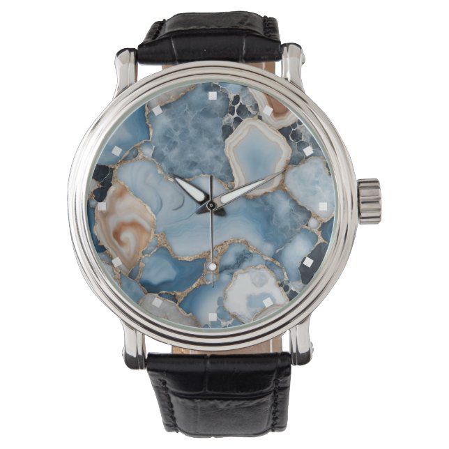 Agate Marble Watch Armbandsur (Framsida)