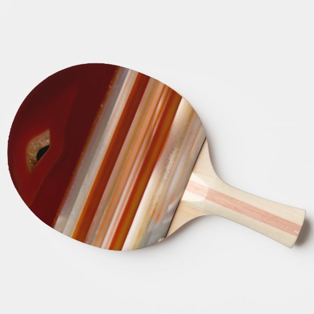 Agate Mineral Sten Natature Photo 2-Sided Print Pingisracket (Sidan)