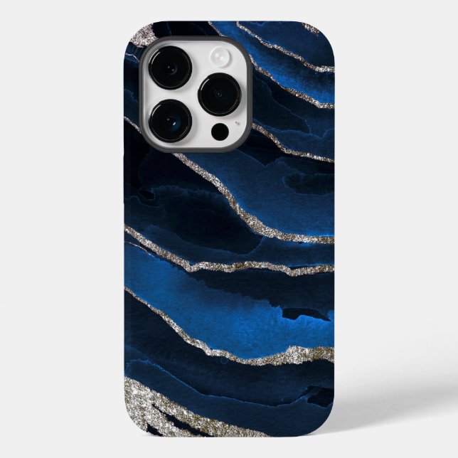 Agate Mönster Fodral-Mate iphone case (Baksida)