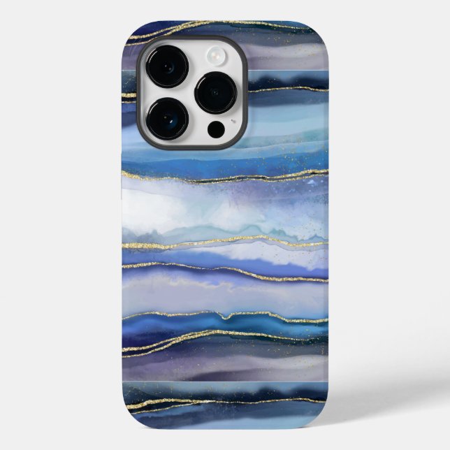 Agate Mönster Fodral-Mate iphone case (Baksida)