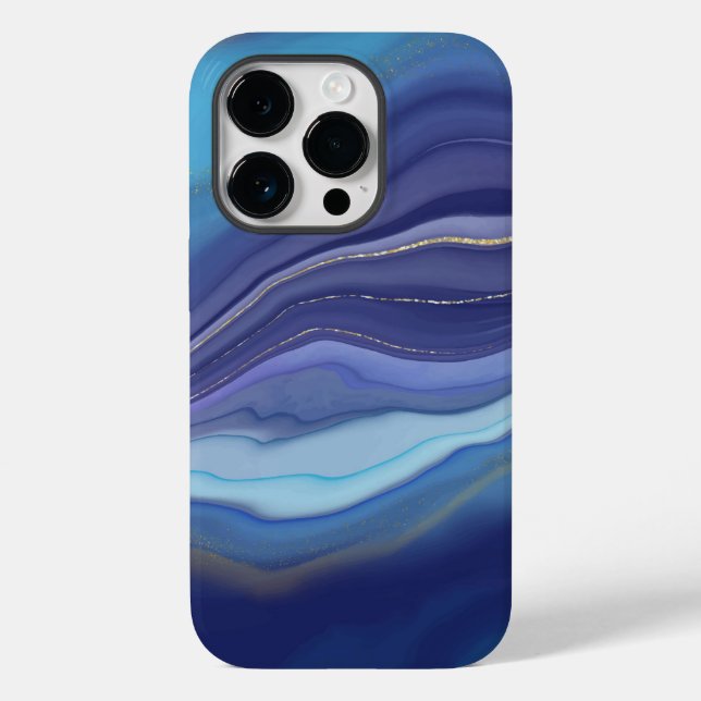 Agate Mönster Fodral-Mate iphone case (Baksida)