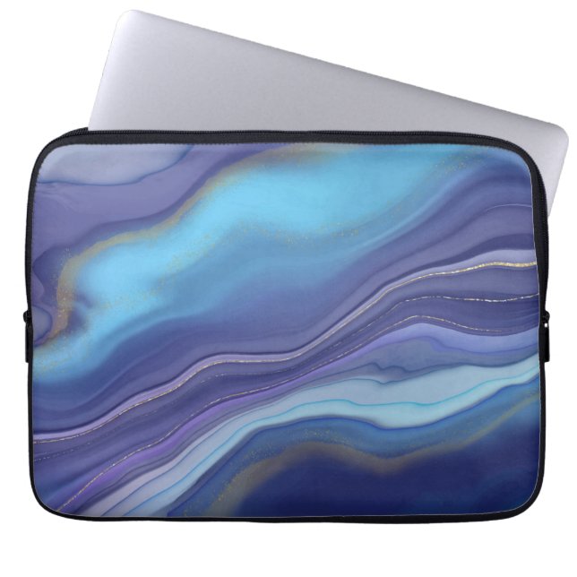 Agate Mönster Laptop sleeve (Framsidan)