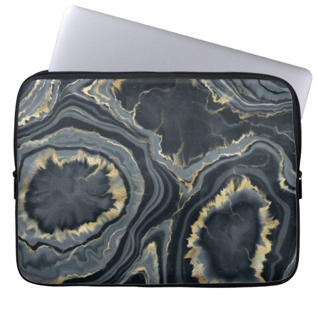 Agate Mönster Laptop sleeve (Framsidan)