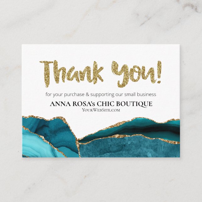 *~* AGATE QR TACK Review Branding AP8 Tilläggskort (Framsida)