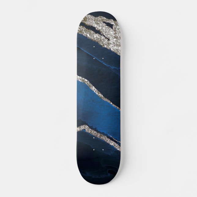 Agate Stil Mini Skateboard Bräda 18,5 Cm (Framsida)