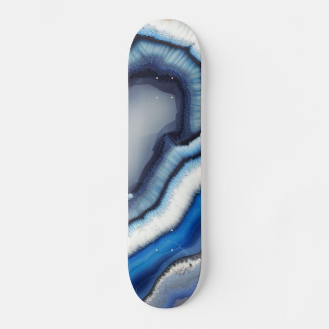 Agate Stil Mini Skateboard Bräda 18,5 Cm (Framsida)