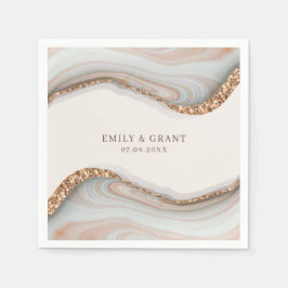 Agate Stone Marble Pappersservett