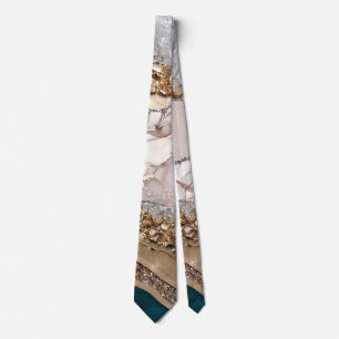 Agate Teal Blue Guld Glitter Marble Aqua Turcos Slips