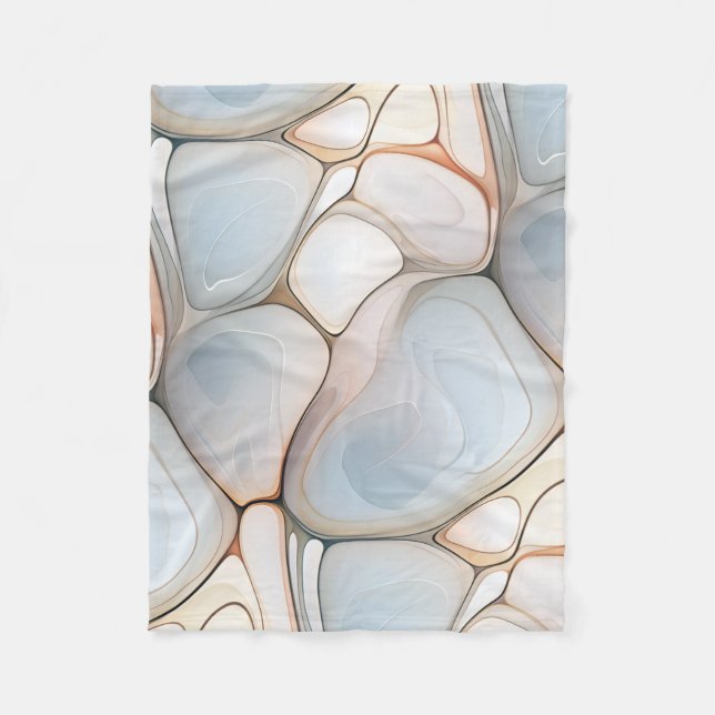 Agates & River Sten Fleece Blanket (Framsidan)