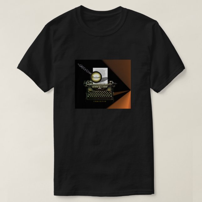 Agatha Christie känner horn! Klassisk T Shirt (Design framsida)