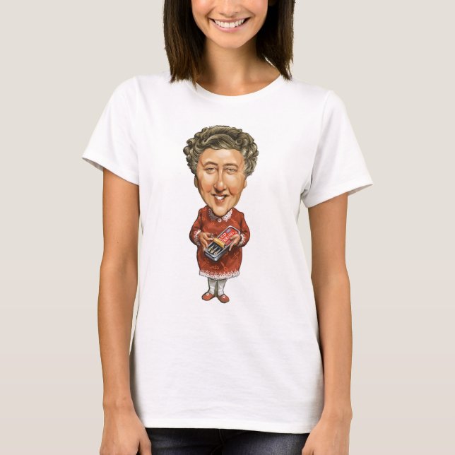Agatha Christie T Shirt (Framsida)