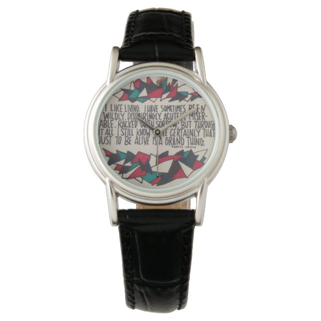 Agatha Christie watch Armbandsur (Framsida)