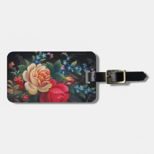 Agatha Victorian Bouquet Luggage Tag Bagagebricka