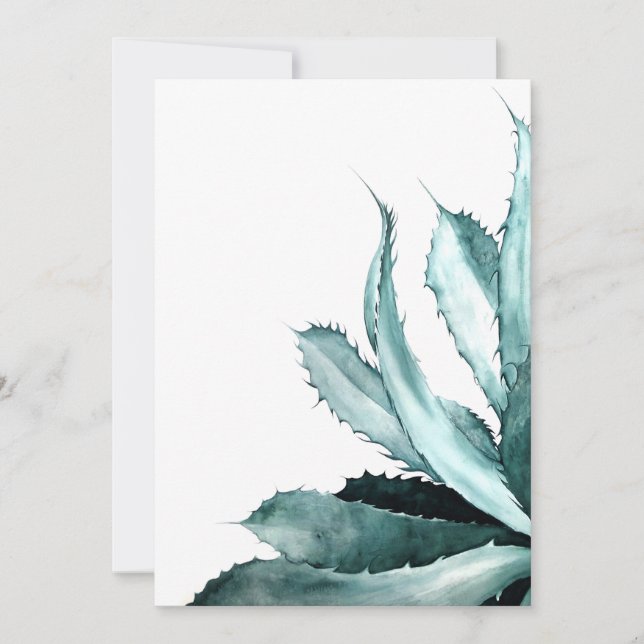 Agave Greeting Card Inbjudningar (Framsida)