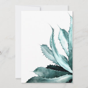 Agave Greeting Card Inbjudningar