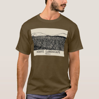 Agave Landscape - Mexiko T-Shirt