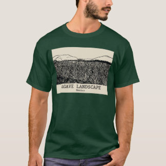 Agave Landscape - Mexiko T-Shirt