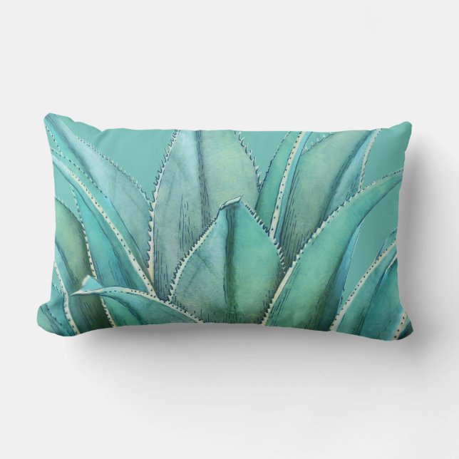Agave Lumbar Pillow Lumbarkudde (Framsida)