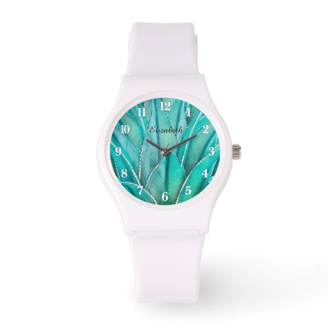 Agave Monogram Armbandsur (Framsida)