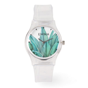 Agave Monogram Namn Armbandsur