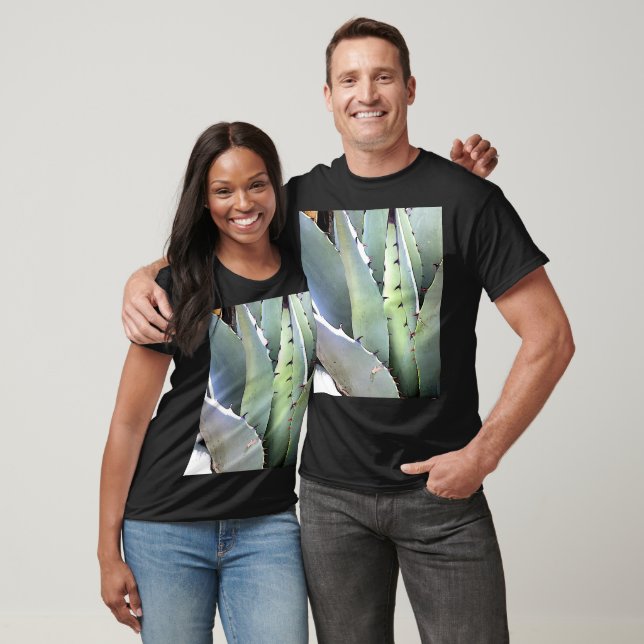 Agave Plant Succulent Blue Cacti Tequila Desert T Shirt (Unisex)